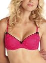 Betsey Johnson Women's Bubble Mesh Lightly Lined Molded Balconette