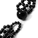 41iaBwq2gBL. AA75  Black Acrylic Bead Flex Fancy Dress Party Choker