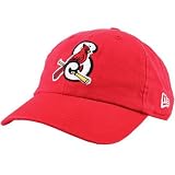 New Era Springfield Cardinals Red Unstructured Hat