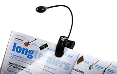 Boston Clip-on LED light: Small Gooseneck light for Kindle / Reading Books / Multipurpose