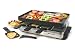 Swissmar KF-77080 8-Person Stelvio Raclette Party Grill with Reversible Grill Top