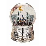 Reed & Barton Christmas Magic Snowglobe, Plays We Wish You a Merry Christmas