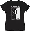 Fox House M.D. The Doctor Is In Silhouette Juniors T-Shirt Tee
