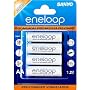 Sanyo Eneloop AAA 4 Pack Batteries
