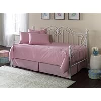 Paramount 5-Piece Twin Daybed Ensemble, Solid Pink