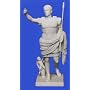 Augustus of Prima Porta, Augustus Caesar Ancient Roman Emperor Statue, 11-1/2-inch Sculpture