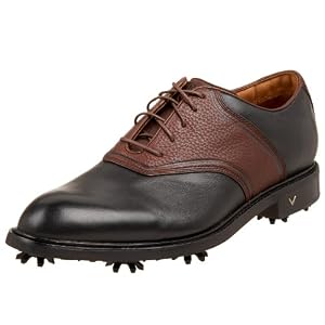 Buy Callaway Mens Pin Stripe Saddle Golf Shoe