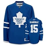 KABERLE #15 Toronto Maple Leafs RBK Premier NHL Hockey Jersey by Reebok (NHLPA Certified Custom Sewn Authentic Twill)