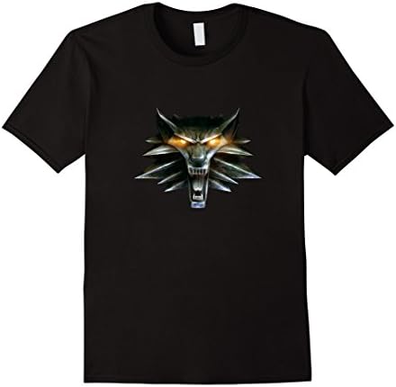 Men's Witcher T-Shirt Medium Black
