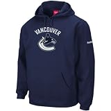 Vancouver Canucks Reebok Playbook Fleece Hooded Sweatshirt