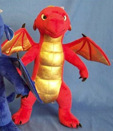 41iaIjnIrzL FIRE RED DRAGON 15  Make Your Own Stuffed Animal Kit