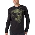 Stranded Dj Grim Thermal Shirt - Black