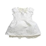 Pampolina Baby - Mädchen Taufbekleidung 6291018, Gr. 80, Weiß (1050)