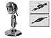 12 MEGAPIXEL HIGHEND USB WEBCAM DRIVERLESS MIT MIKROFON U. 6 LED VISTA & XP EDLES PATENT ALUGEHÄUSE