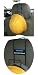 Over-the-Seat Hard Hat Rack, Fits all regular, wide brim, and cowboy hat st