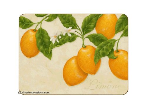 Jason D4403 Limone Placemats, Set of 6