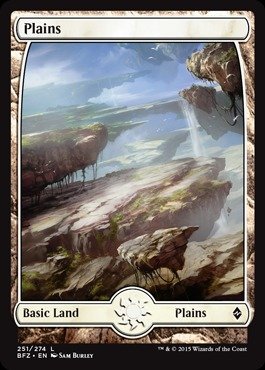 Magic: the Gathering - Plains (251) (251/274) - Battle for Zendikar - Foil