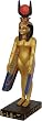 Small standing winged Isis