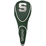 Michigan State Spartans Green Team Logo Golf Club Headcover
