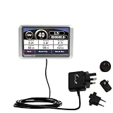 International Wall / AC Charger for the Garmin Nuvi 200W - Gomadic Brand w/ TipExchange Technology