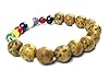 Wrist Bracelet- Nine Planet Stone Hand Carved Mala Beads Man's Mens Male