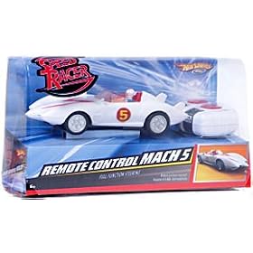 HOT WHEELS R C Speed Racer Remote Control MACH 5 by Mattel