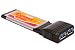 CalDigit SuperSpeed ExpressCard 34 - 2 port USB 3.0 for Laptop