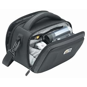 Click here to buy Case Logic Hardshell EVA Medium Camcorder Case, Color: Black and Silver by Case Logic.
