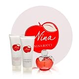 Nina by Nina Ricci for Women 3 Piece Set Includes: 1.7 oz Eau de Toilette Spray + 3.3 oz Soft Body Lotion + 3.3 oz Gentle Shower Gel