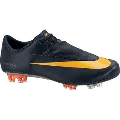 Nike Mercurial Vapor Vi Fg Mens Soccer Cleats [396125-080] Black/circuit Orange-black Mens Shoes 396125-080