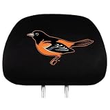 Baltimore Orioles MLB Headrest Covers (2 Pack) Covers