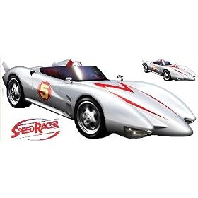 RoomMates RMK1146GM Speed Racer Giant Peel & Stick Applique