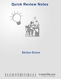 Diction Errors