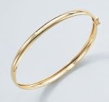 14K Yellow Gold Bangle Bracelet