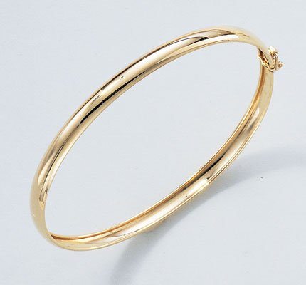 Childrens Toyshop  Jewelry : 14K Yellow Gold Bangle Bracelet