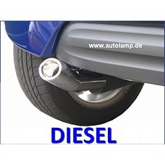 DTM OVALES-SPORT ENDROHR f�r SMART ForTwo Mod 450 bis 4/2007 alle DIESEL Modelle