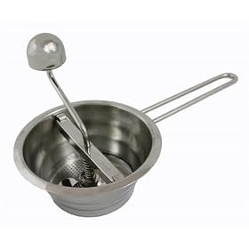 14cm Baby Mouli - Stainless Steel - made by Kuchenprofi