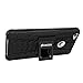 AMZER Hybrid Warrior Case Cover Skin for Leeco Le 1S, Letv Le 1S - Retail Packaging - Black