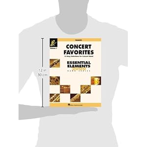 Concert Favorites Vol. 1 - Bb Trumpet: Essential Elements 2000 Band Series