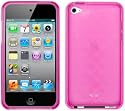 GreyMobiles PINK GEL SKIN CASE FOR APPLE iPod TOUCH 4G 8GB 32GB 64GB (4th Generation)