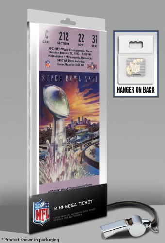 Super Bowl XXVI (26) Mini-Mega Ticket