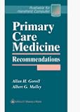 Primary Care Medicine Recommendations (PDA Win CE) EMAIL DOWNLOAD ONLY!