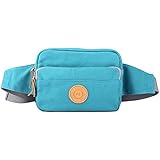 Eshow Women's Canvas Travel Sports Waist Pack
