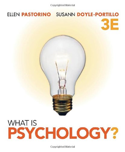 What is Psychology? (Available Titles Aplia)