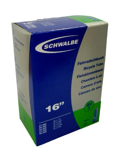 Luftschlauch - Fahrrad DV3 schwarz 16 Zoll 10409311 Luftschlauch - Fahrrad DV3 schwarz 16 Zoll 10409311