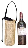 Handcrafted Rattan Basket Wine Holder (Cambodia)