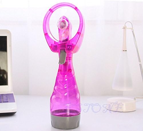 Handheld Misting Cooling Fan Humidifier Fan Water Spray Fan for Sport Beach Camp Travel--Purple