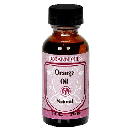 LorAnn Natural Flavoring Oils, Natural Orange Oil, 1-Ounce Bottles (Pack of 5) by LorAnn Oils