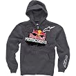 Alpinestars Grit Red Bull Fleece Men's Hoody Zip Sports Wear Sweatshirt - Grey