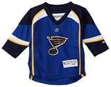 NHL Infant St. Louis Blues Team Color Replica Jersey - R52Hwbss (Blue, 12-24 Months)